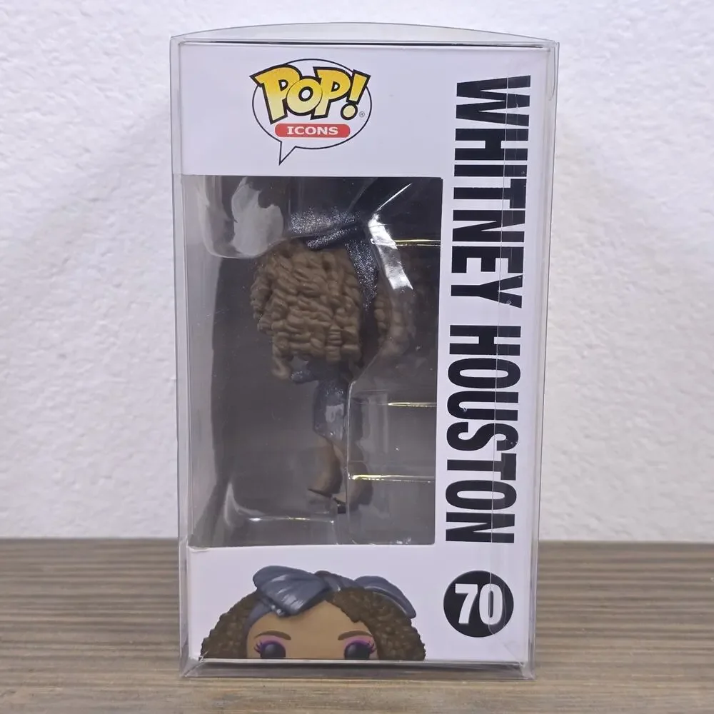 Funko Pop! Icons: Whitney Houston (Diamond Glitter) - Target (Exclusive) #70
